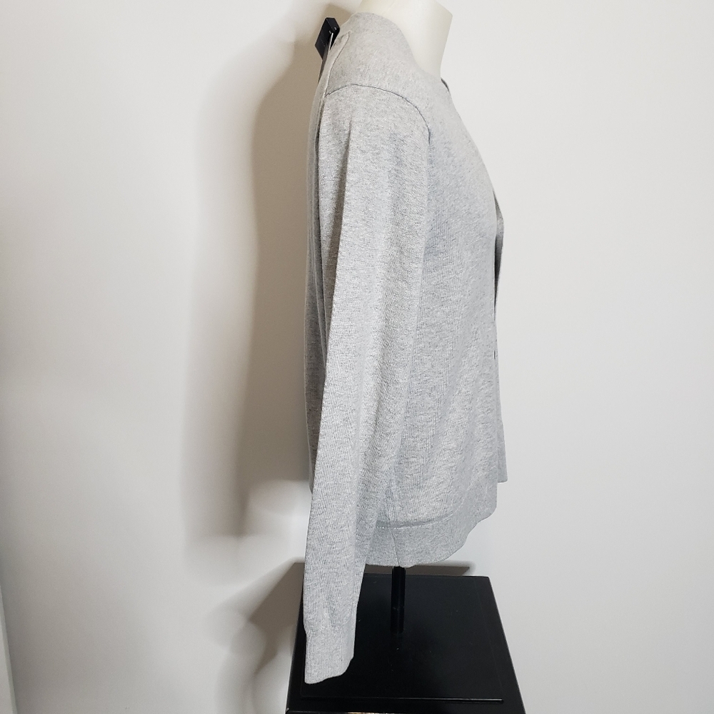 Tommy Hilfiger Men's Button Down Regular Fit Solid Cardigan Sweater‎ Sz XL Gray - Picture 6 of 11